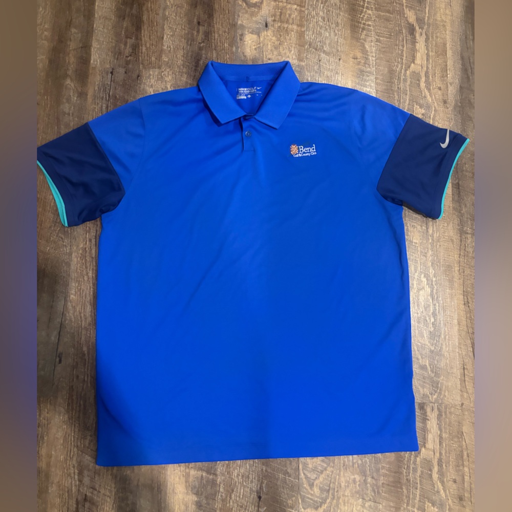 Nike Men's Polo Shirt in Vibrant Blue